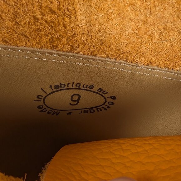 Fluevog Orange Stop It Sostener Lace-Up Ankle Boots, NIB, Size 9 Leather Booties - Picture 11 of 11